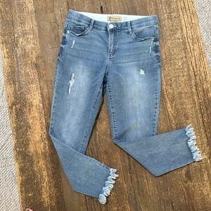 Democracy “Ab” technology Distressed Jeans